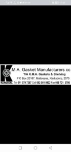 K. M. A Gasket Manufacturers