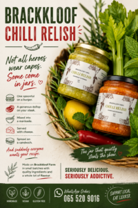Brackkloof Chilli Relish