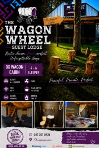 Wagon wheel familie gastehuis